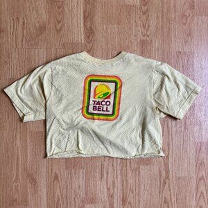 Taco Bell Cropped Tee - Size Small